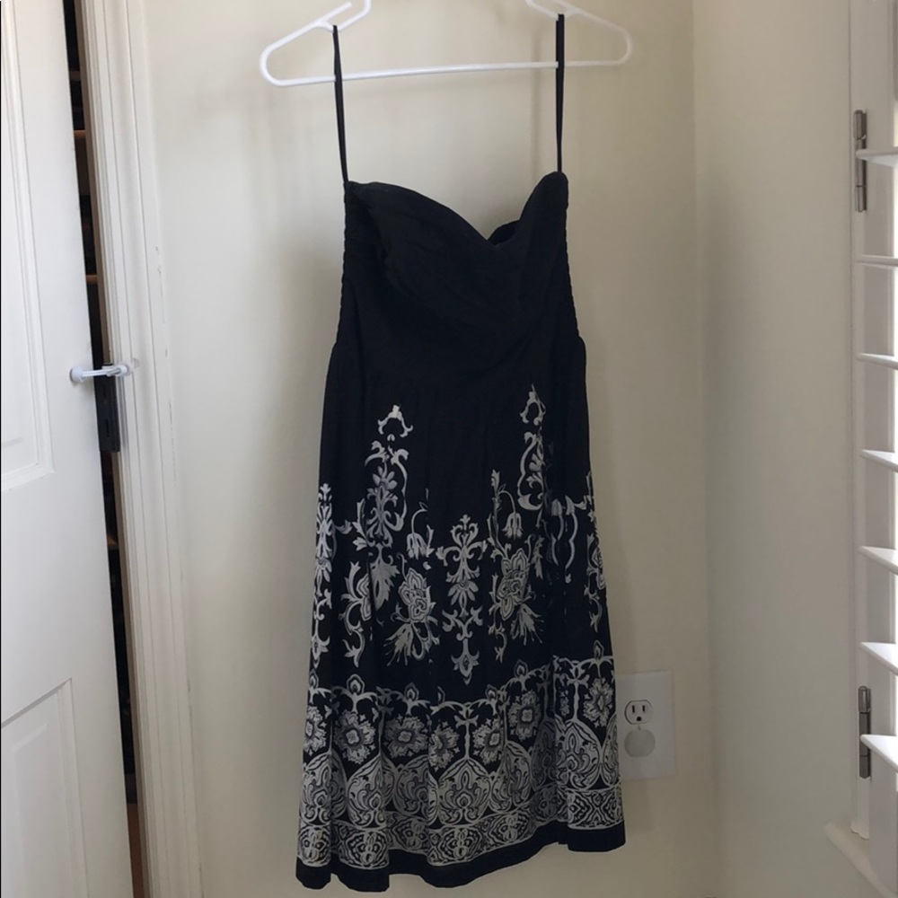Black and white dress